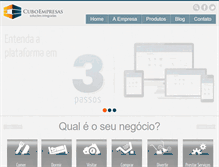 Tablet Screenshot of cuboempresas.com